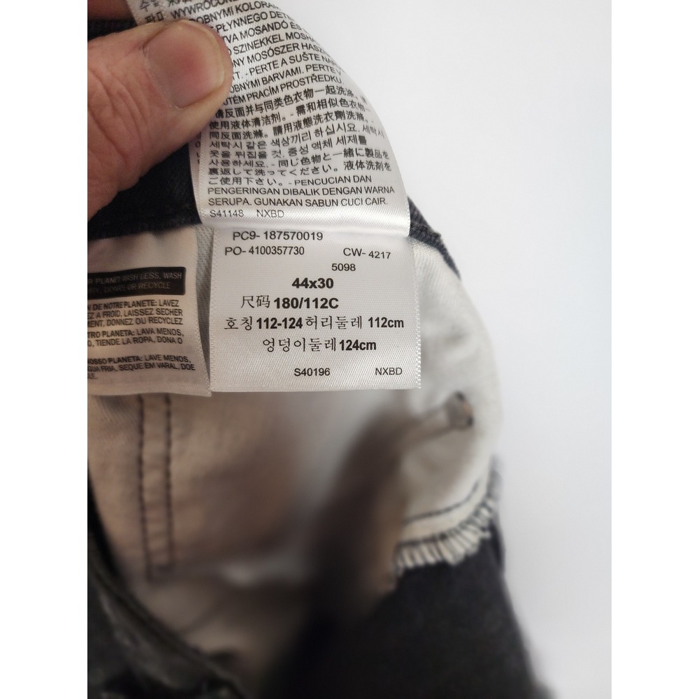 Levi‎ Strauss 541 Athletic Fit Dark Wash Mens Jeans Size 44x30 - Picture 11 of 11